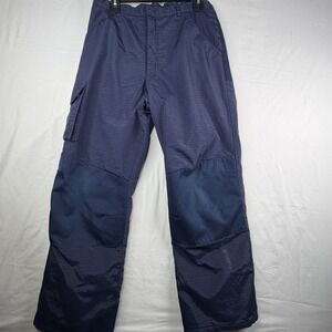 COLUMBIA TECTONITE NAVY SNOW PANTS SKI PANTS SNOWBOARD PANTS KIDS 14/16